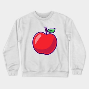 Apple Fruit Cartoon Crewneck Sweatshirt